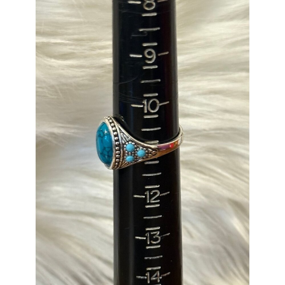 Web Turquoise Ring‎ - Picture 7 of 7